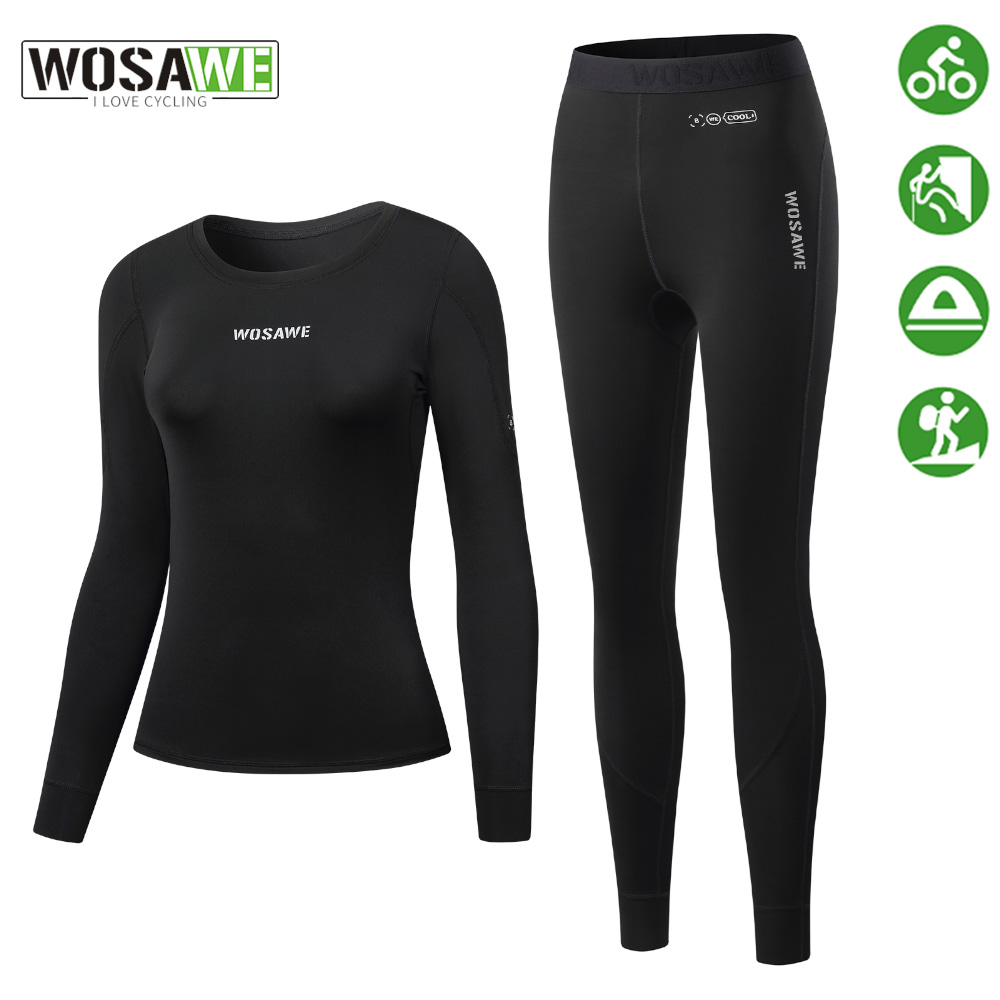 طقم ملابس داخلية نسائية للدراج - مراجعة Compression Long Pant وسعره